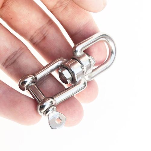 304不锈钢旋环 不锈钢索具配件 8字环链条扣狗链转环
