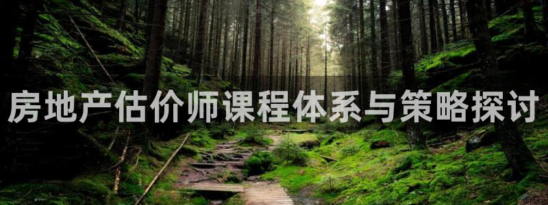 天狮娱乐如：房地产估价师课程体系与策略探讨