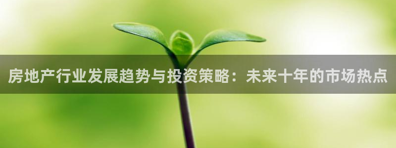 天狮娱乐是黑平台吗：房地产行业发展趋势与投资策略：未来十年的