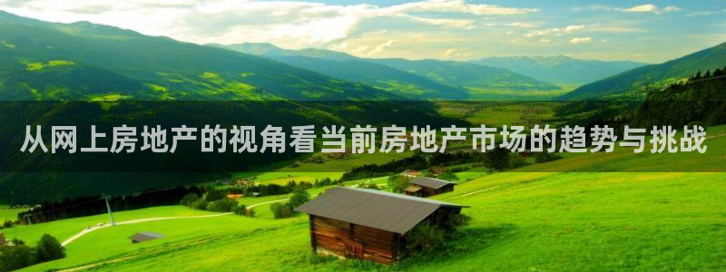 天狮娱乐是做什么的：从网上房地产的视角看当前房地产市场的趋势