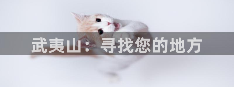 天狮娱乐怎样玩：武夷山：寻找您的地方